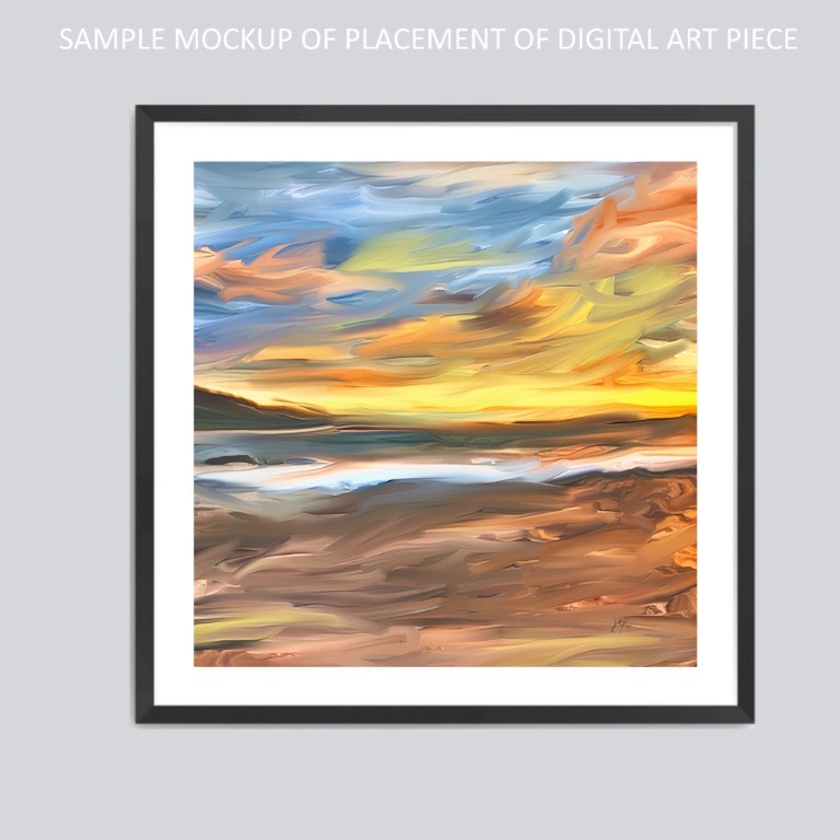 21047: Sunset Over the Desert